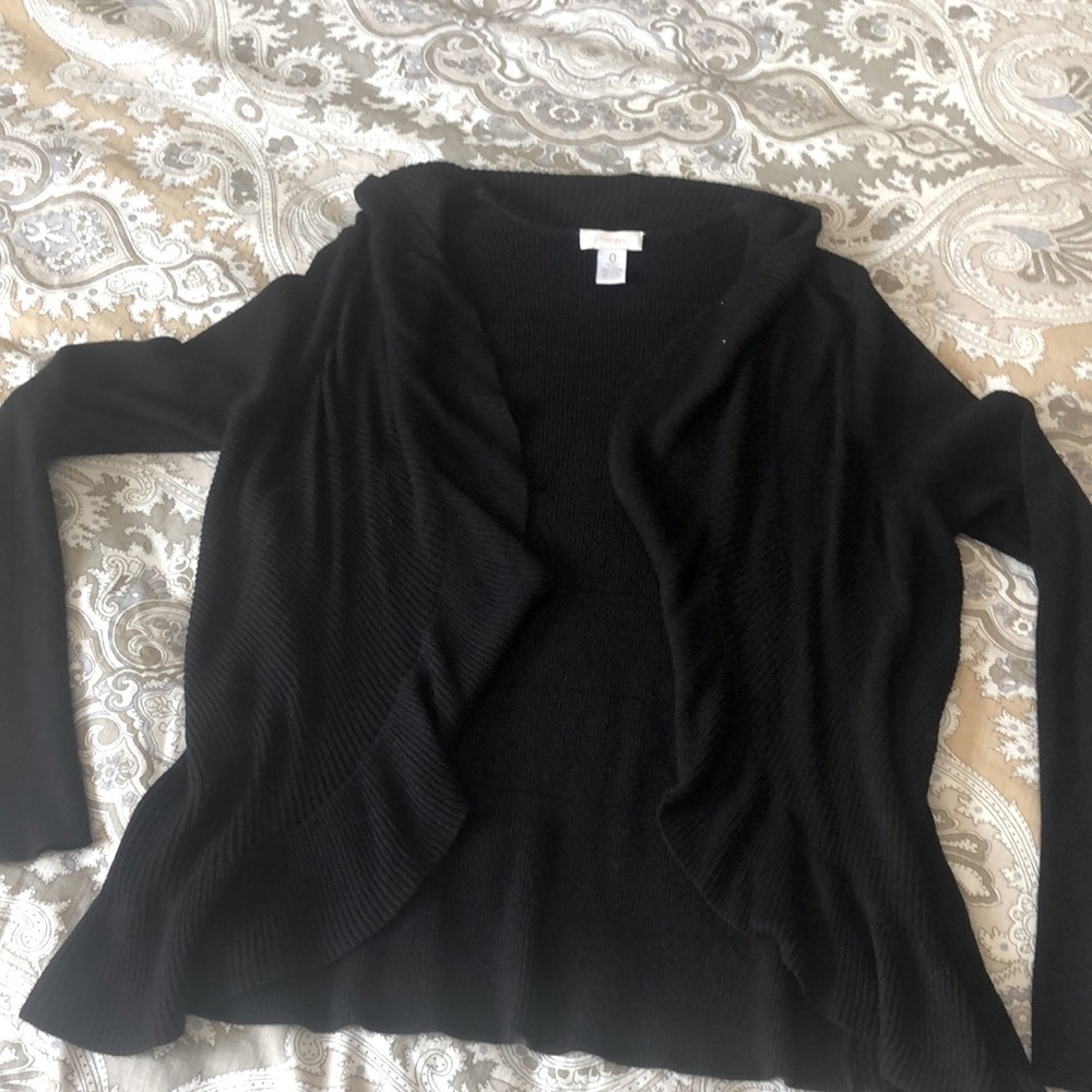 Chico’s size 0 Black cardigan
